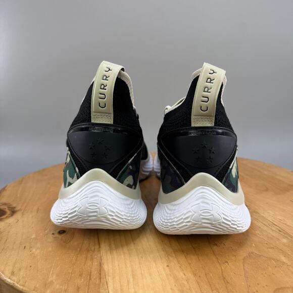 Under Armour Curry 8 Mens Size‎ 10 Shoes Camo Green UNRELEASED 3024474-008 NEW main image 4